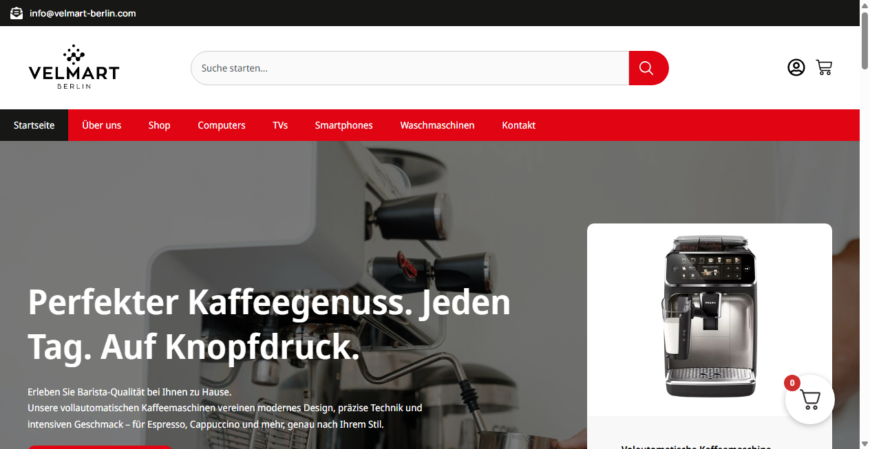 Bestätigte Warnung zu velmart-berlin.com (2026)