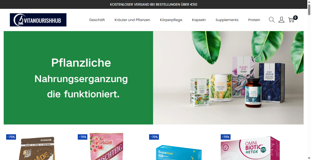 Bestätigte Warnung zu vitanourishhub.com (2026)