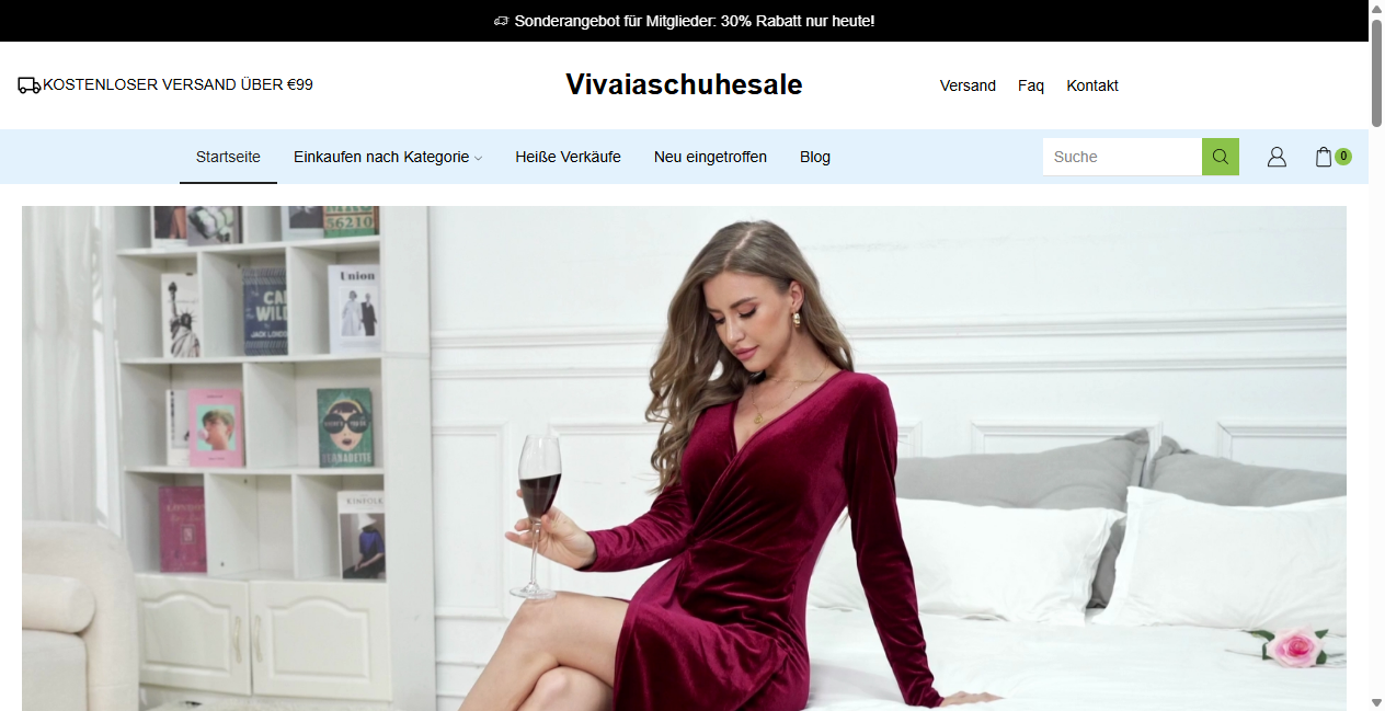 Bestätigte Warnung zu vivaiaschuhesale.de (2026)