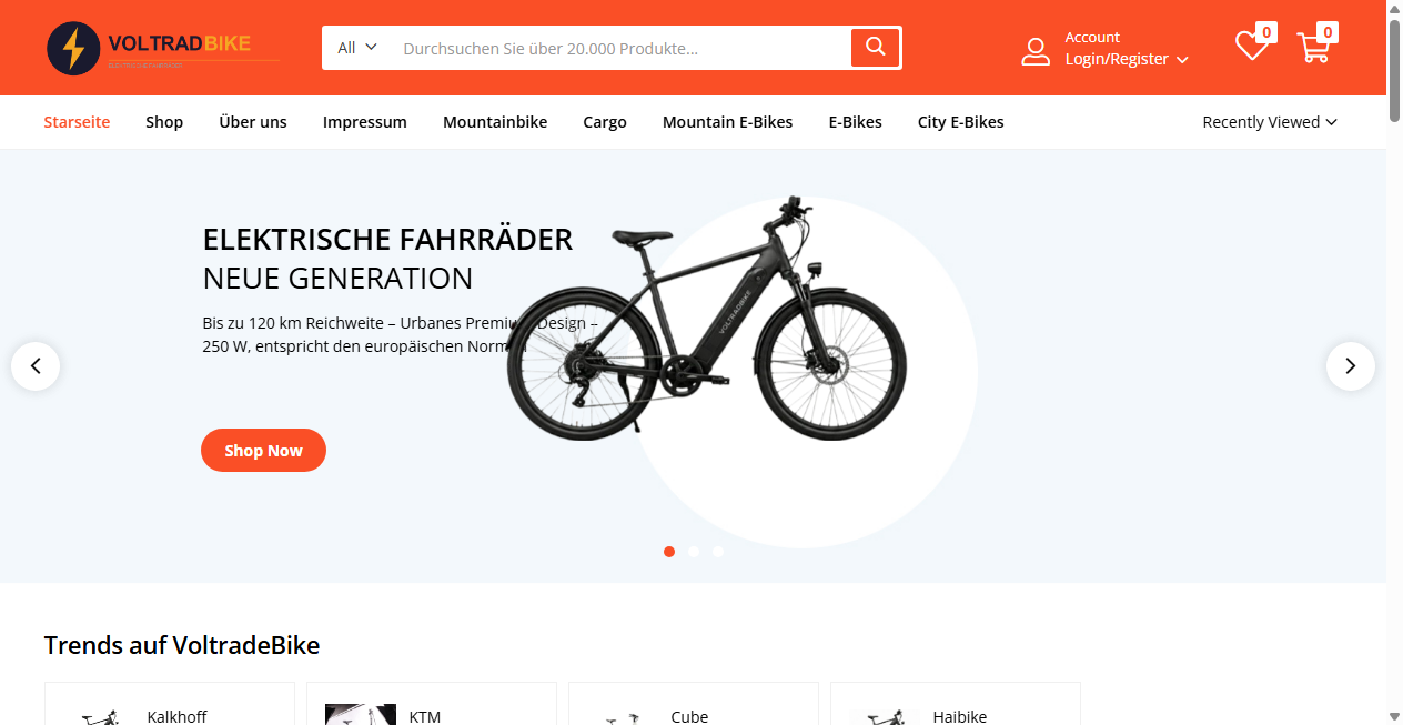 Bestätigte Warnung zu voltradbike.de (2026)