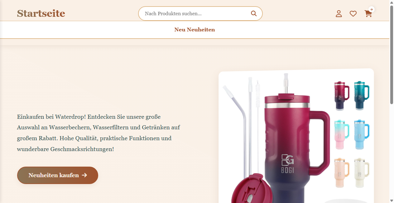 Bestätigte Warnung zu waterdropsalede.de (2026)