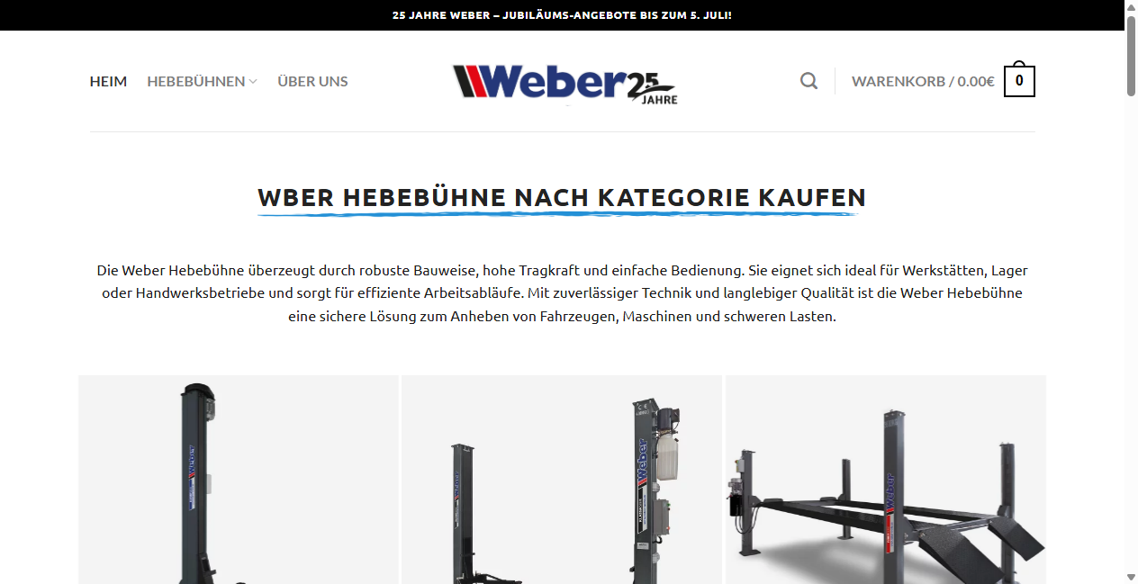 Bestätigte Warnung zu weber-werkstatt.com (2026)