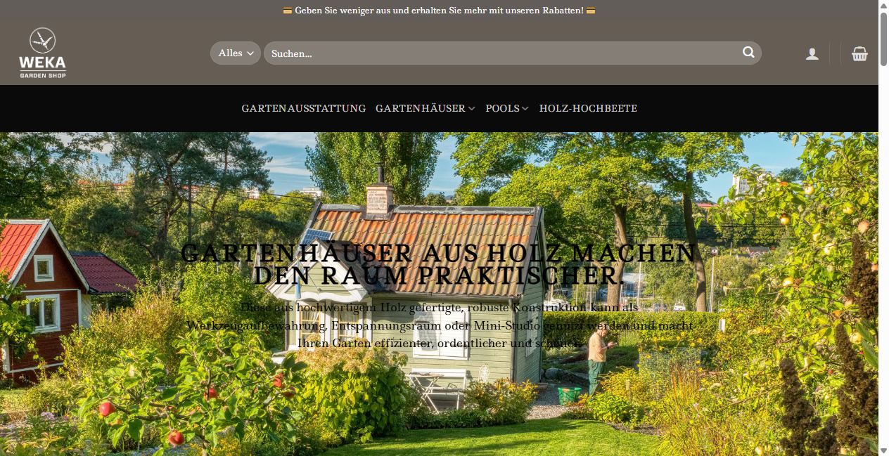 Bestätigte Warnung zu wekagartenrabatt.com (2026)