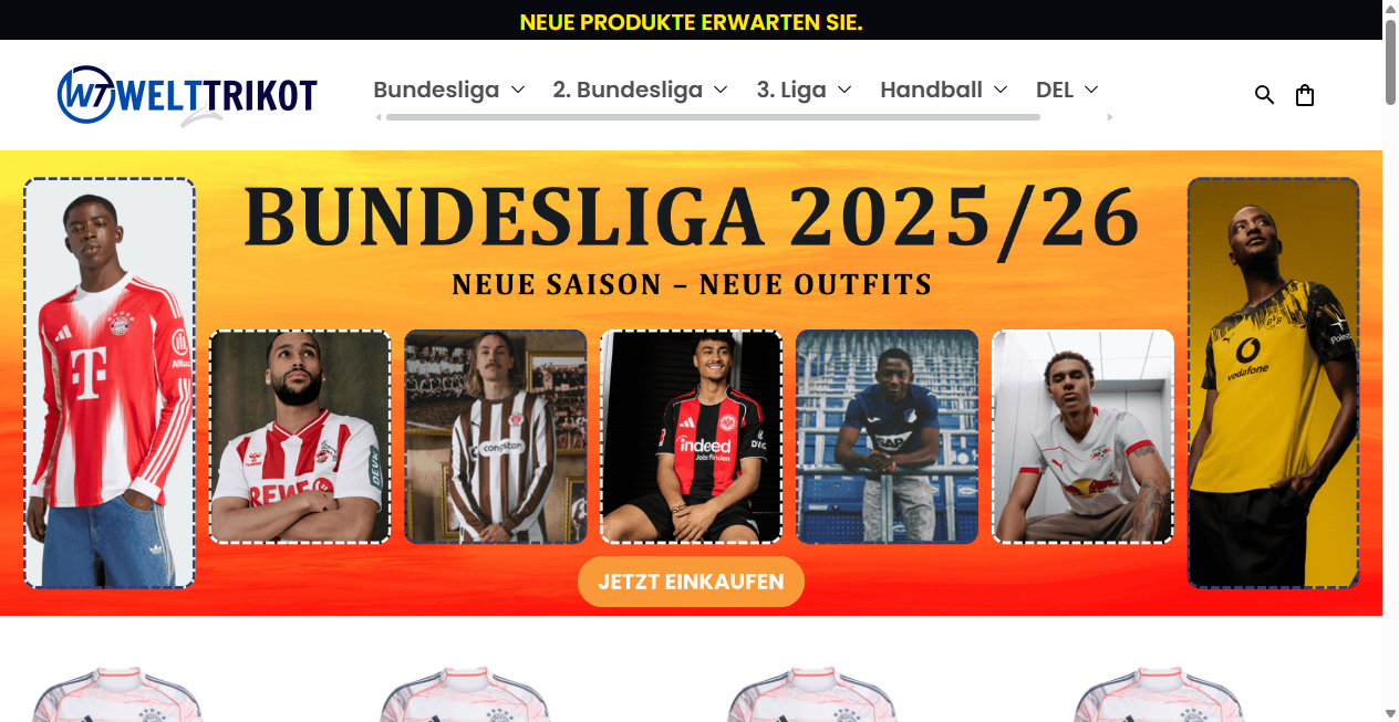 Bestätigte Warnung zu welttrikot.com (2026)