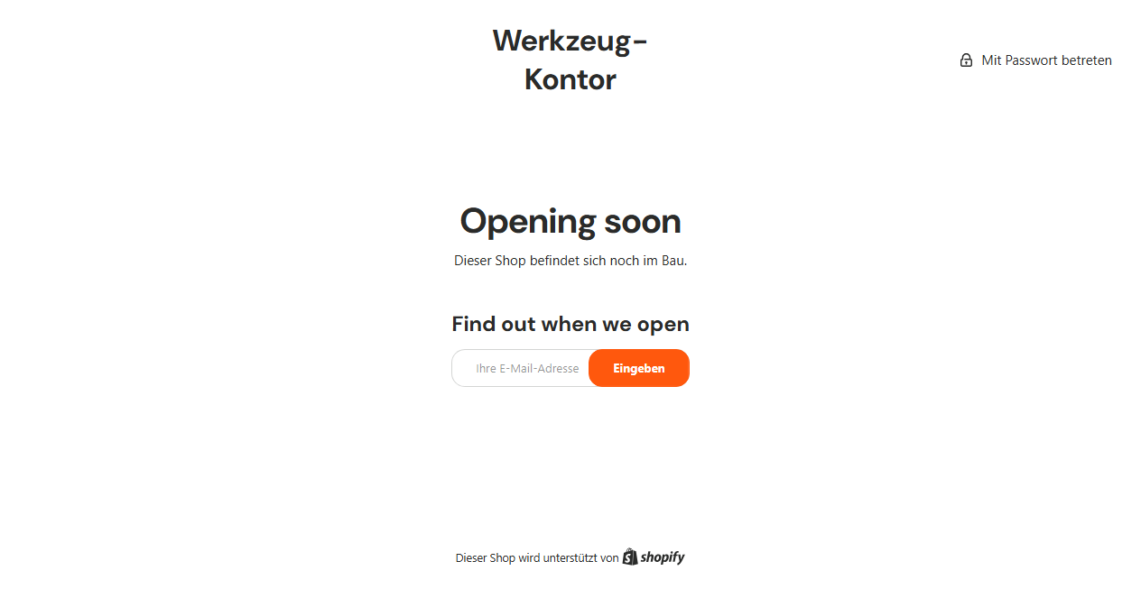 Bestätigte Warnung zu werkzeug-kontor.de (2026)