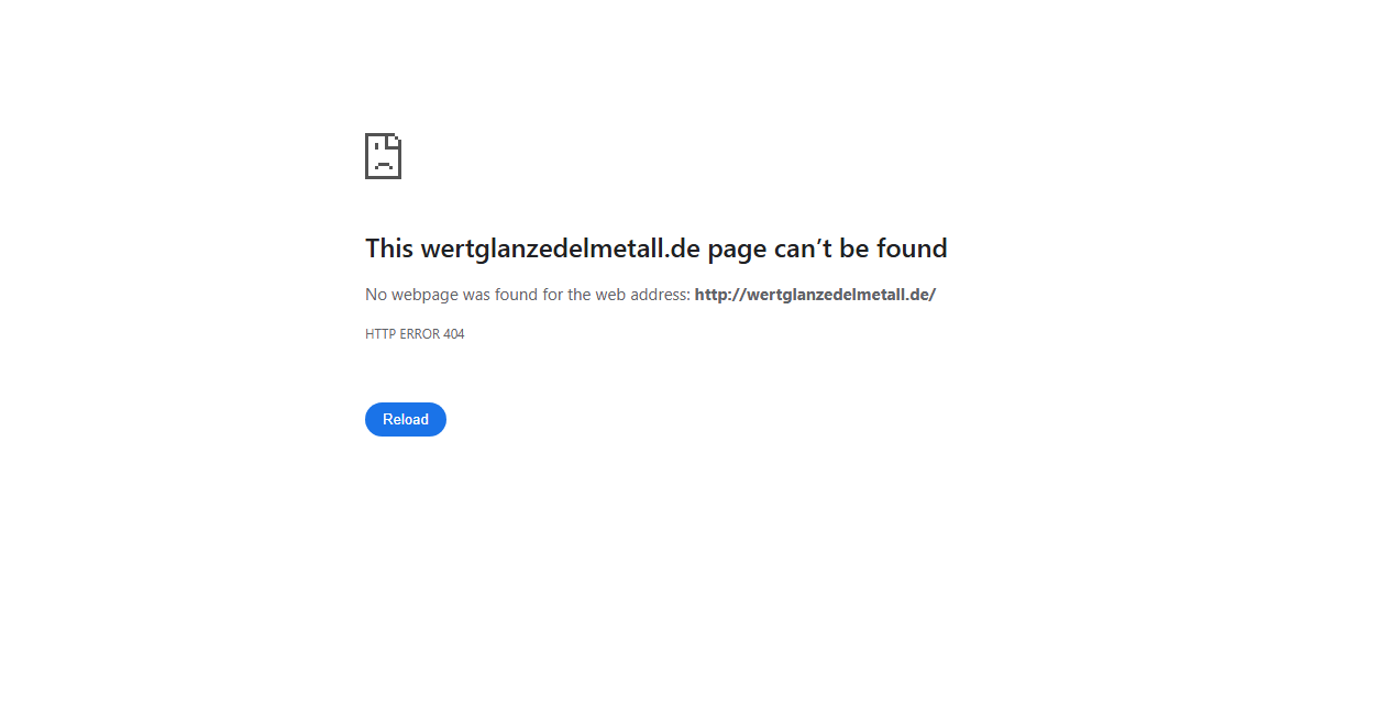 Fake-Shop Warnung: Fake Shop Warnung: wertglanzedelmetall.de (2026)