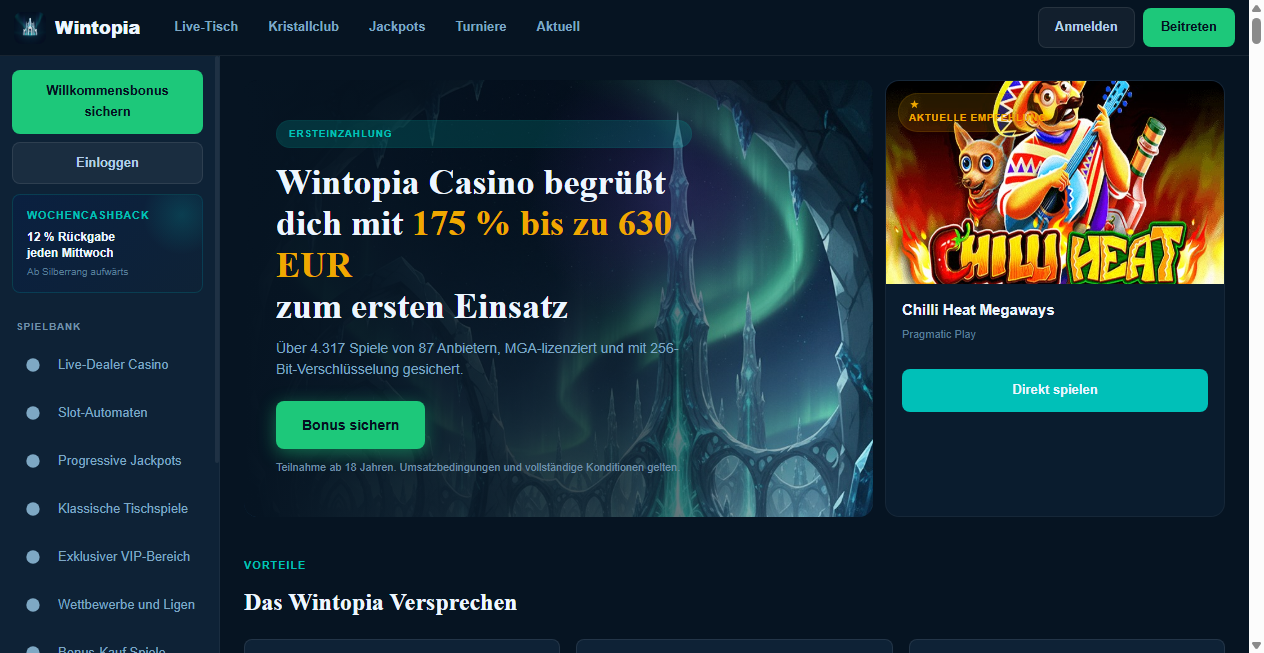 Bestätigte Warnung zu wintopia-online.de (2026)