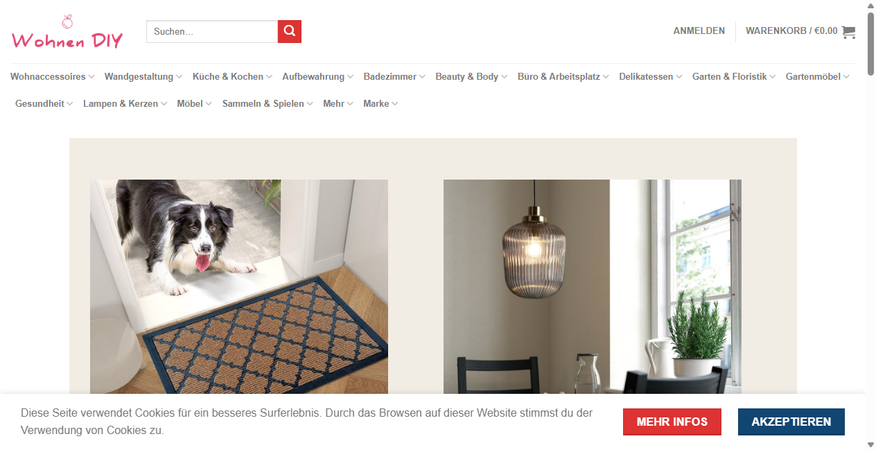 Bestätigte Warnung zu wohnen-diy.com (2026)