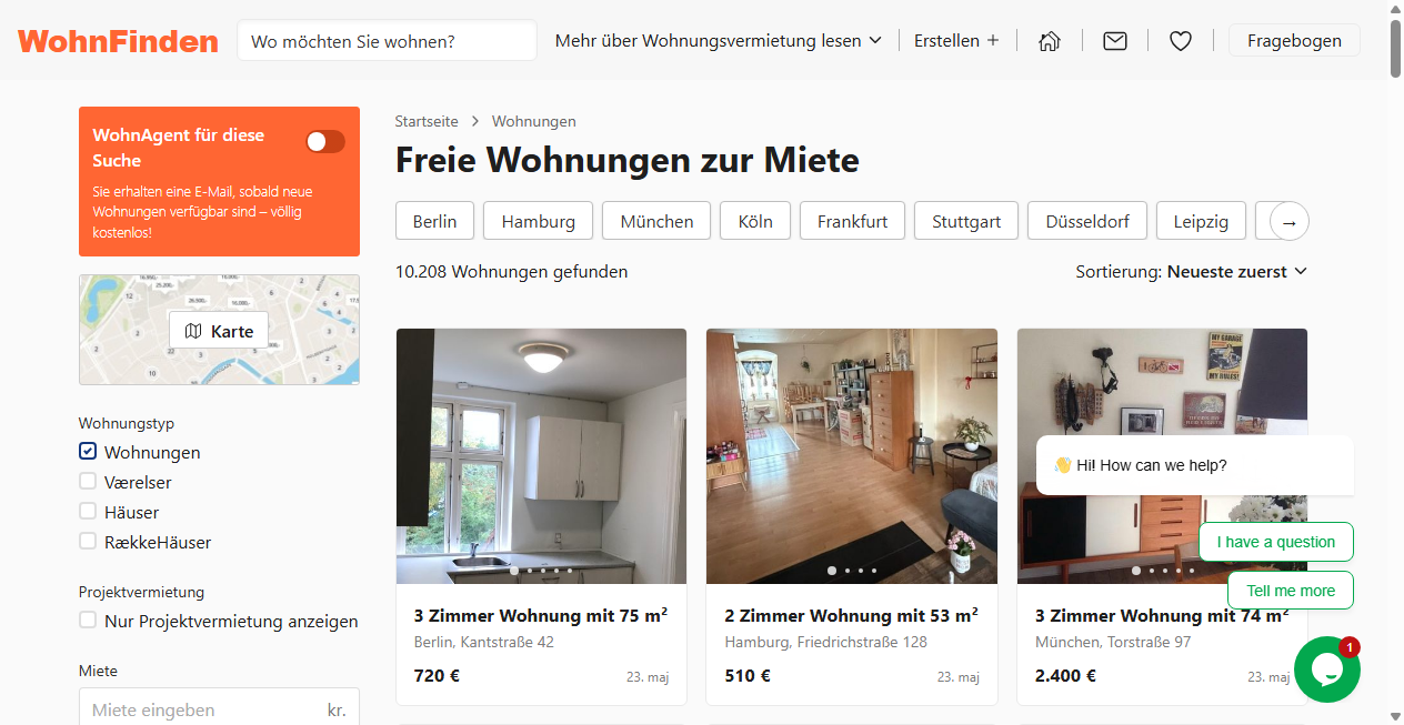 Bestätigte Warnung zu wohnfinden.com (2026)