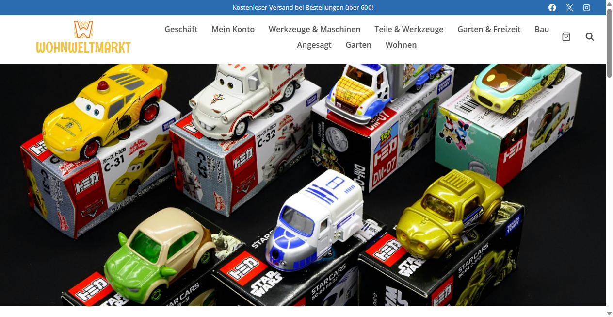 Fake-Shop Warnung: Fake Shop Warnung: wohnweltmarkt.com (2026)