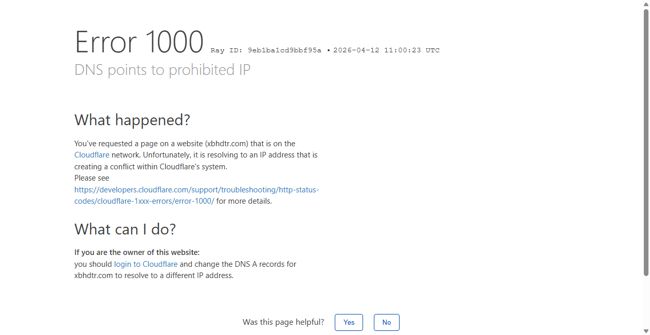 Fake-Shop Warnung: Fake Shop Warnung: xbhdtr.com (2026)