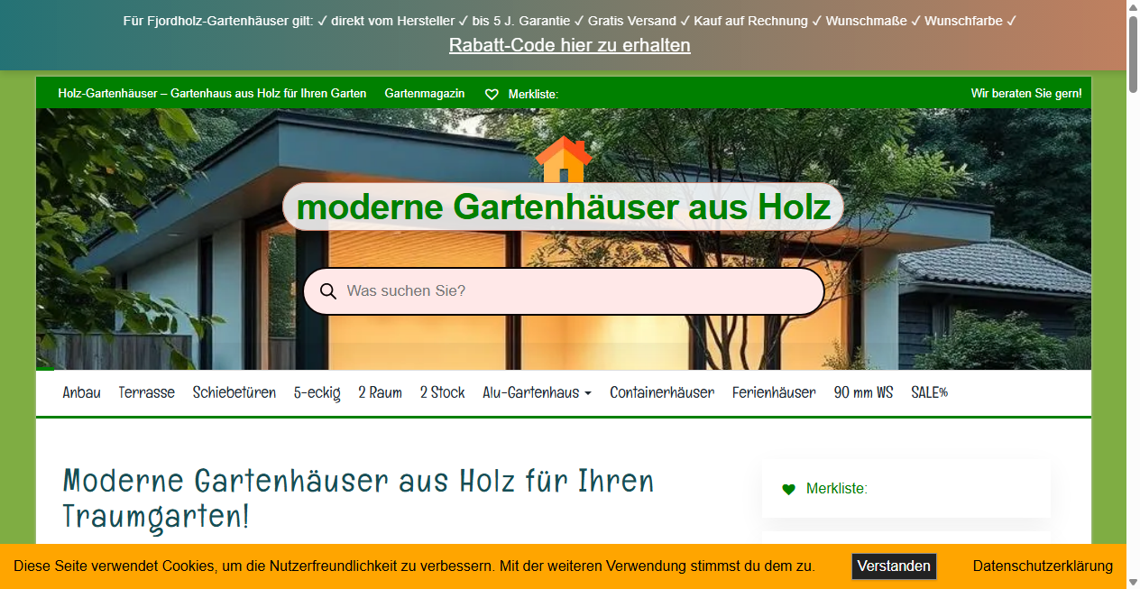 Bestätigte Warnung zu xn--modernegartenhuser-ytb.de (2026)