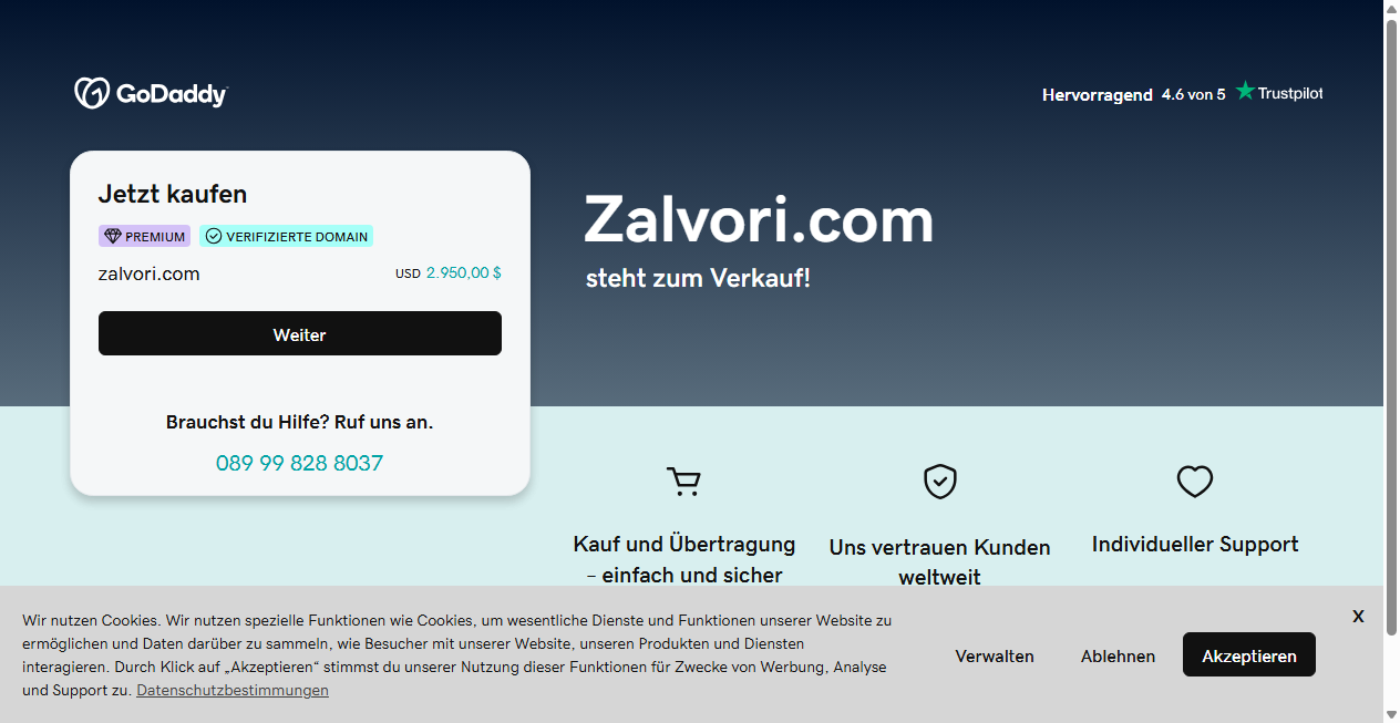 Bestätigte Warnung zu zalvori.com (2026)